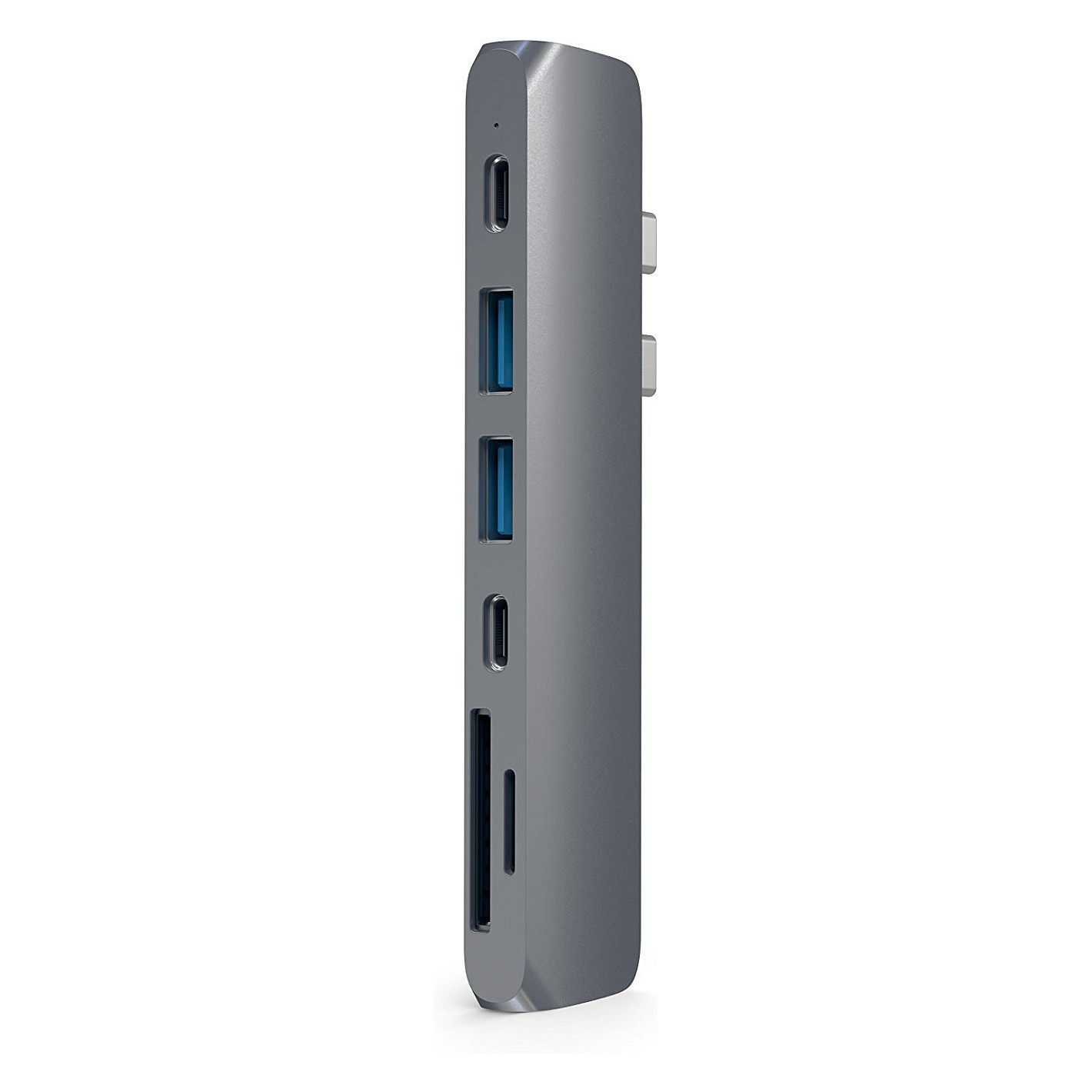 Satechi USB-C Hub 7 in 2 Adapter, Space Grau