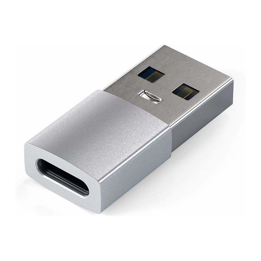 Satechi USB-A auf USB-C Adapter, Silber, ST-TAUCS