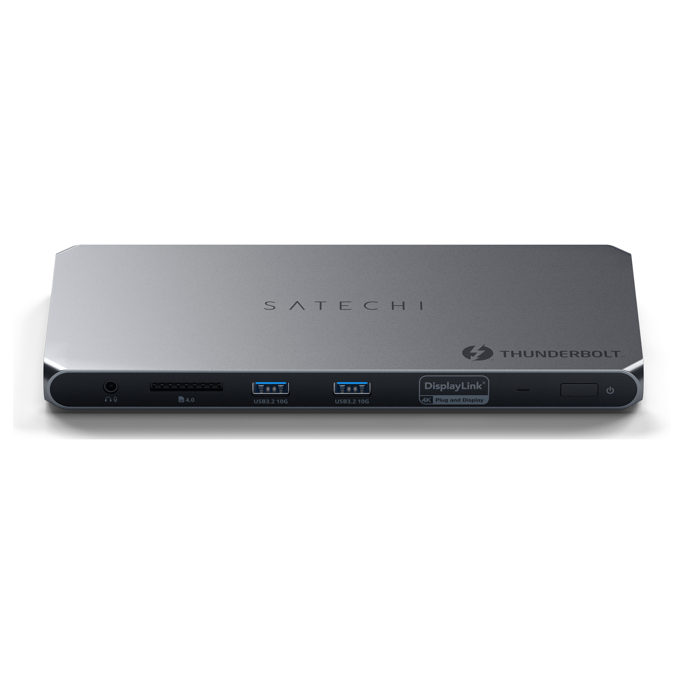 Satechi Thunderbolt 4 Dockingstation mit DisplayLink, Space Grau, ST-DT4MDM-EU Zubehör Notebooks