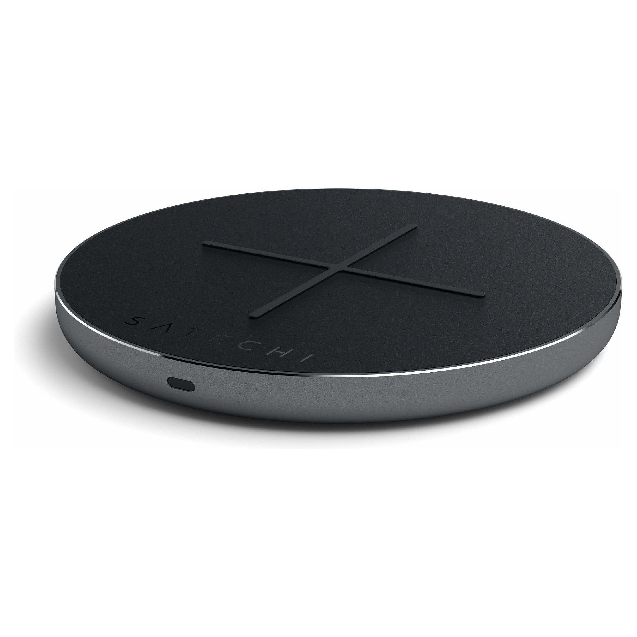 Aluminum PD & QC Wireless Charger space gray Smartphone Zubehör