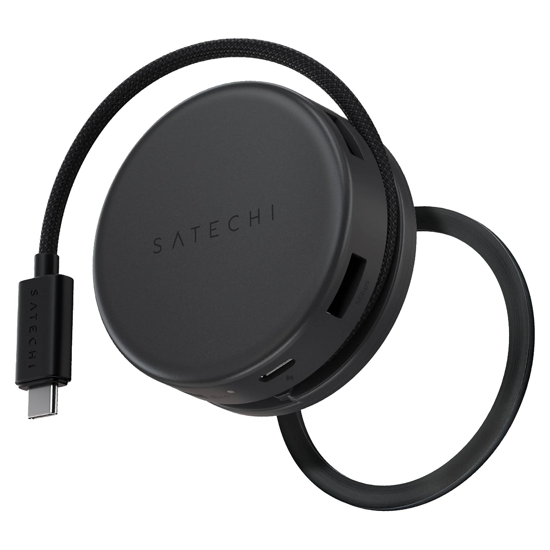 Satechi OntheGoâ„¢ 7-in-1 Multiport Adapter Schwarz Zubehör Notebooks