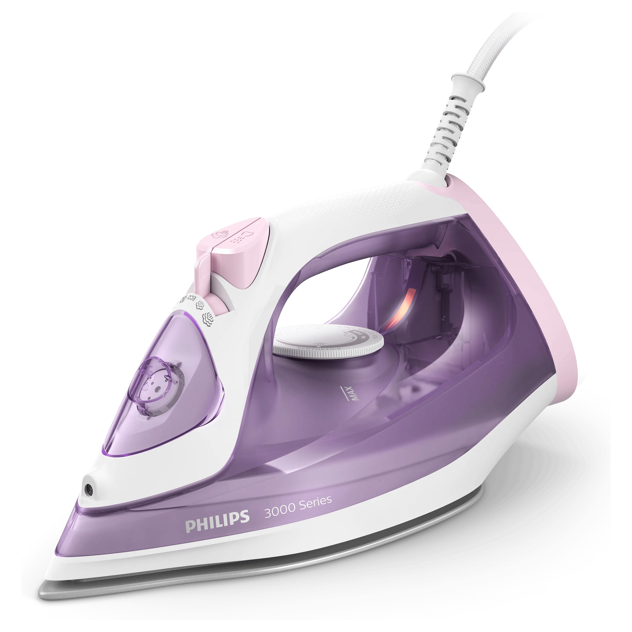 series DST3010 Steam Iron 2000W Purple White Körperpflege