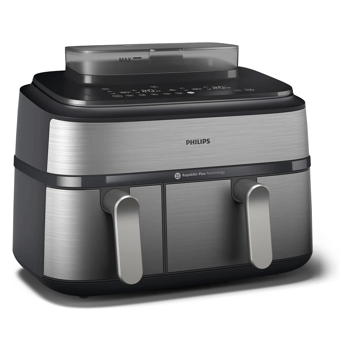 Airfryer NA555 00 Dual Basket 9L 2750W silver (NA555/00) Haushaltskleingeräte