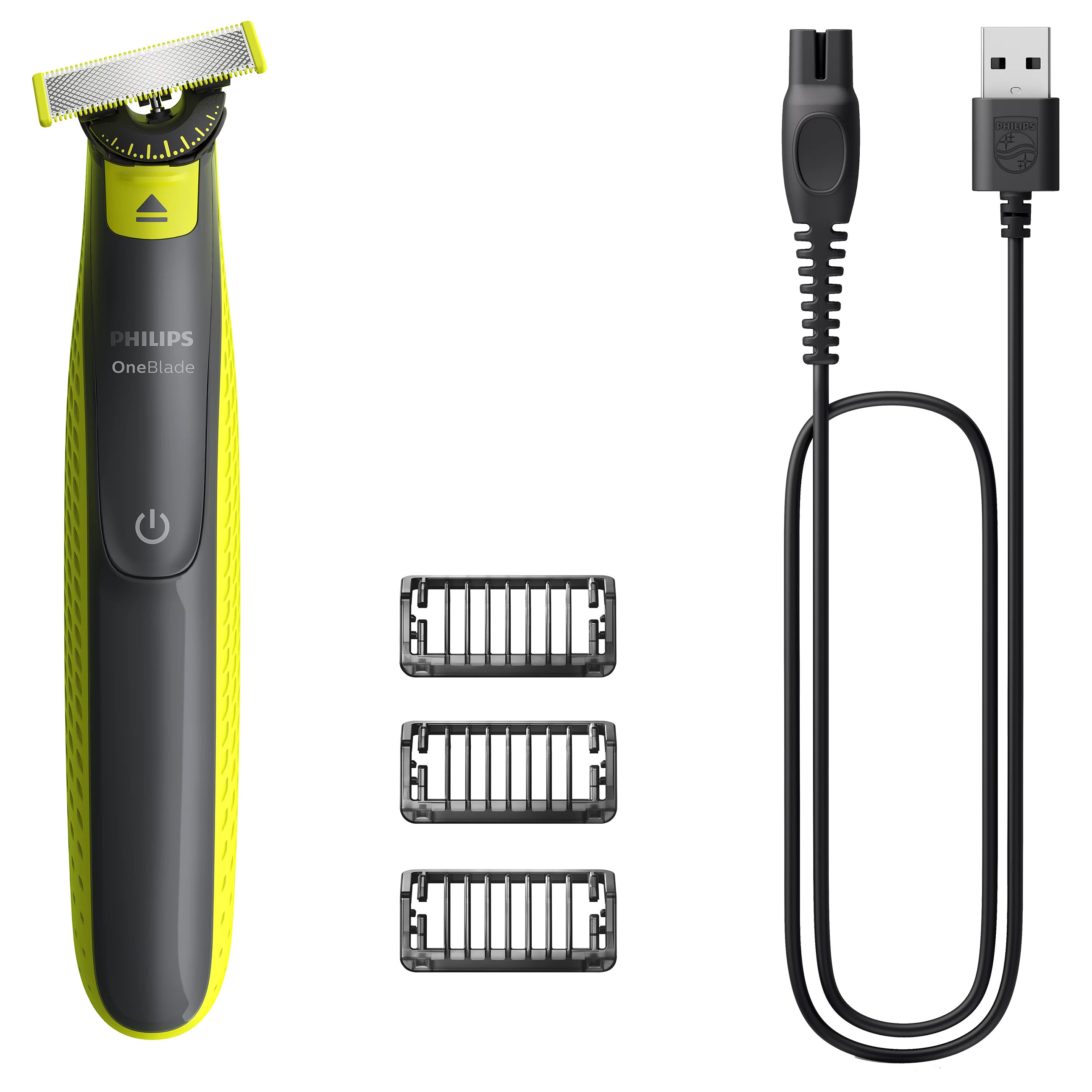 Rasierer OneBlade 360 Face QP2724/23 *grau, limette*
