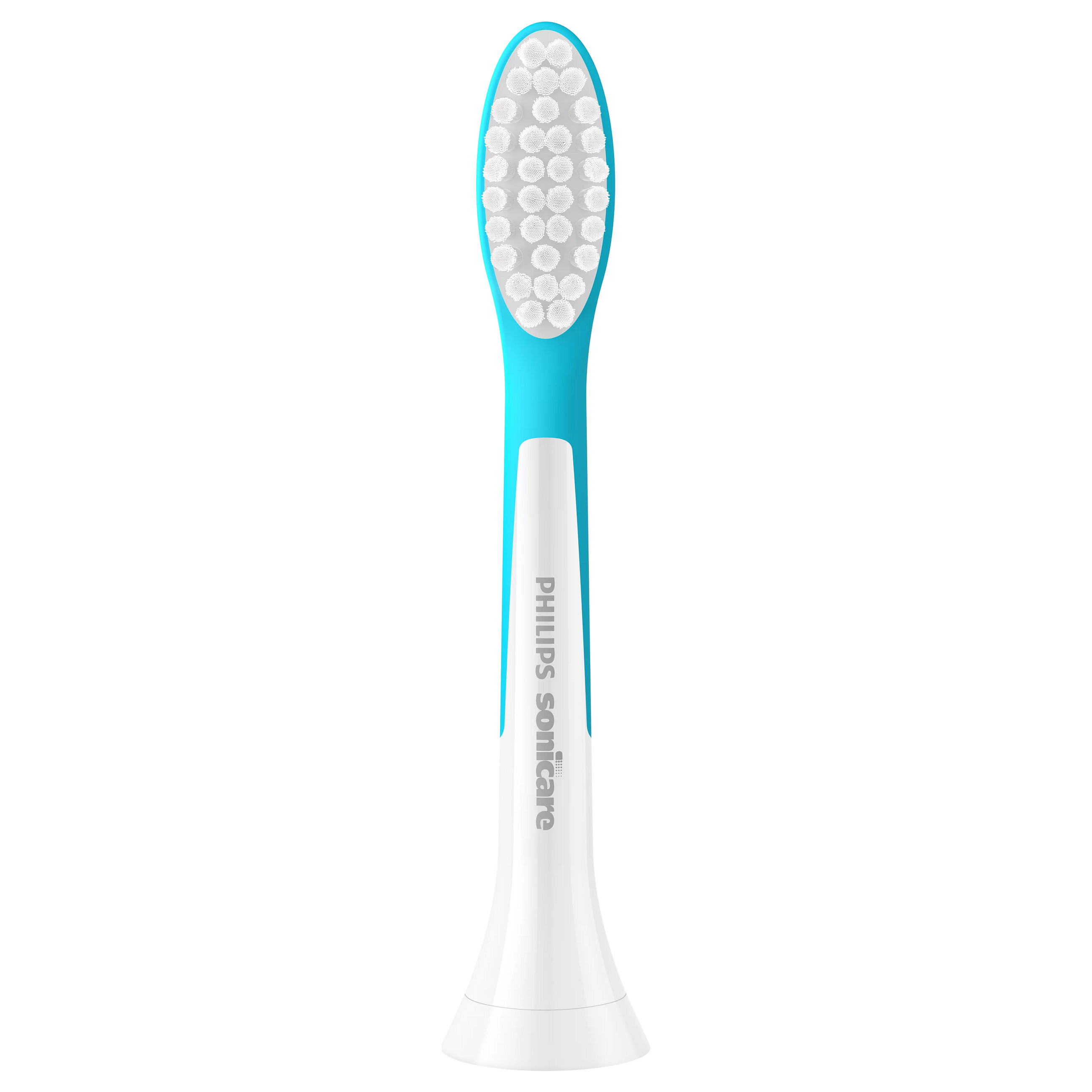 HX6042/90 Sonicare For Kids Replacement brush heads, 2 pcs, White/Blue