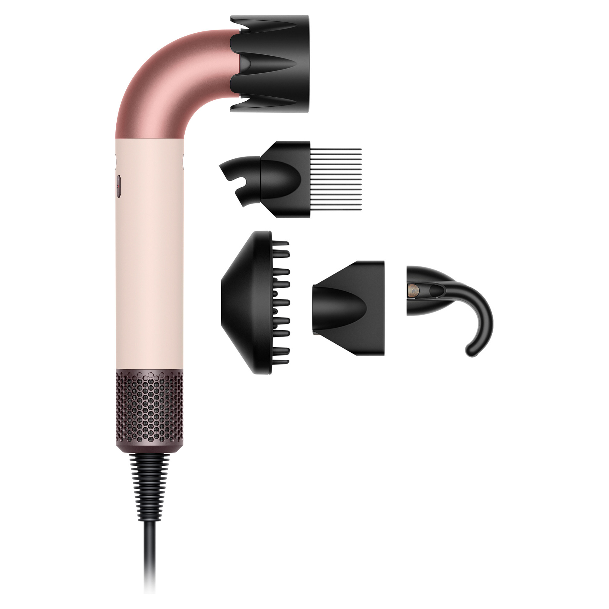 Supersonic R Curly+Coily Pastel Pink/rose Gold Power W 1700 Digital Motor Cool Air Setting Körperpflege