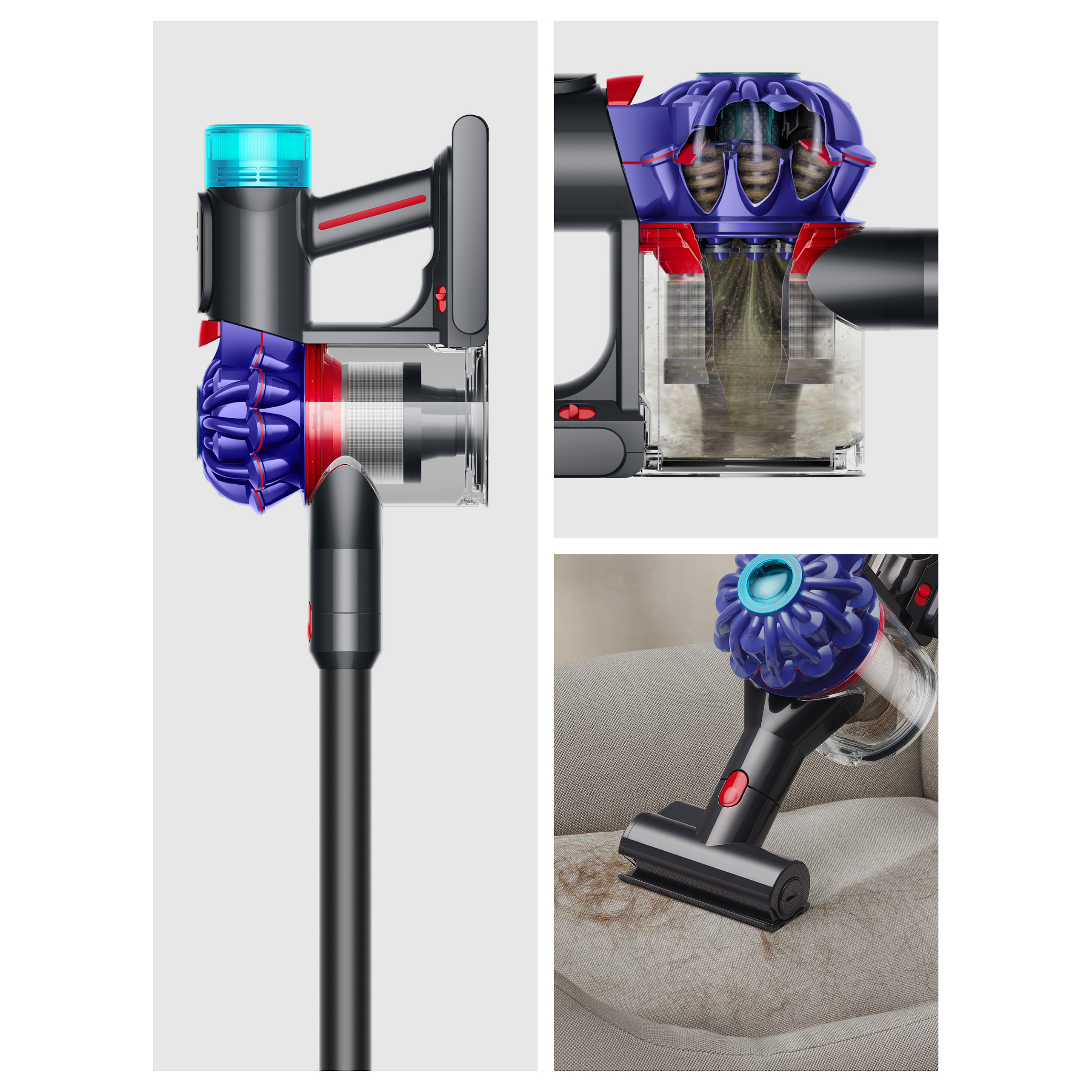 Dyson Akkustaubsauger V10 Konical 465W beutellos