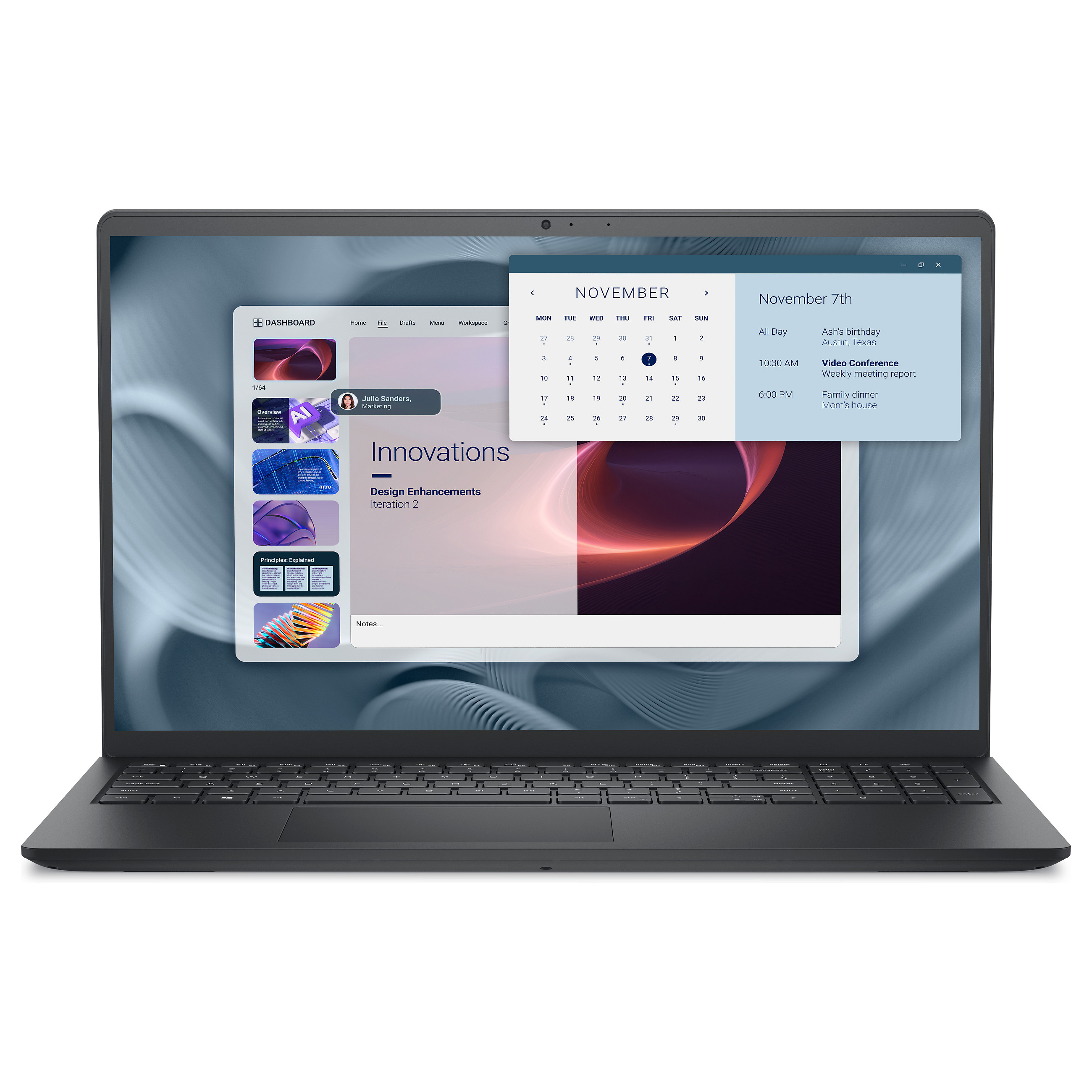 Dell PRO 15 Essential PV15250 i7-1355U/16GB/512GBSSD/W11 Pro AZERTY French Layout Notebooks