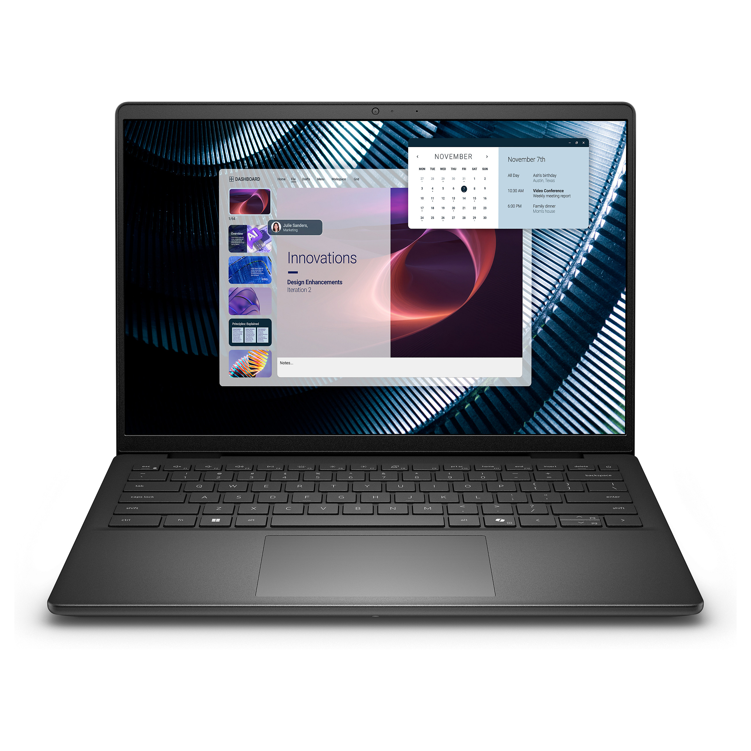 DELL Pro 14 Essential PV14250 i3-100U/8GB/512GBSSD/W11 Pro AZERTY French Layout Notebooks