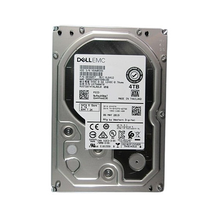 4TB DELL 6Gbps 7.2K 512n 8,89cm 3.5Zoll Hot-Plug CUS Kit Interne Festplatten