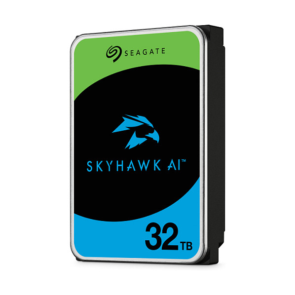 32TB SEAGATE Video Optimized Skyhawk AI 6Gb/s 512MB cache 8,9cm 3,5Zoll CMR Helium Interne Festplatten