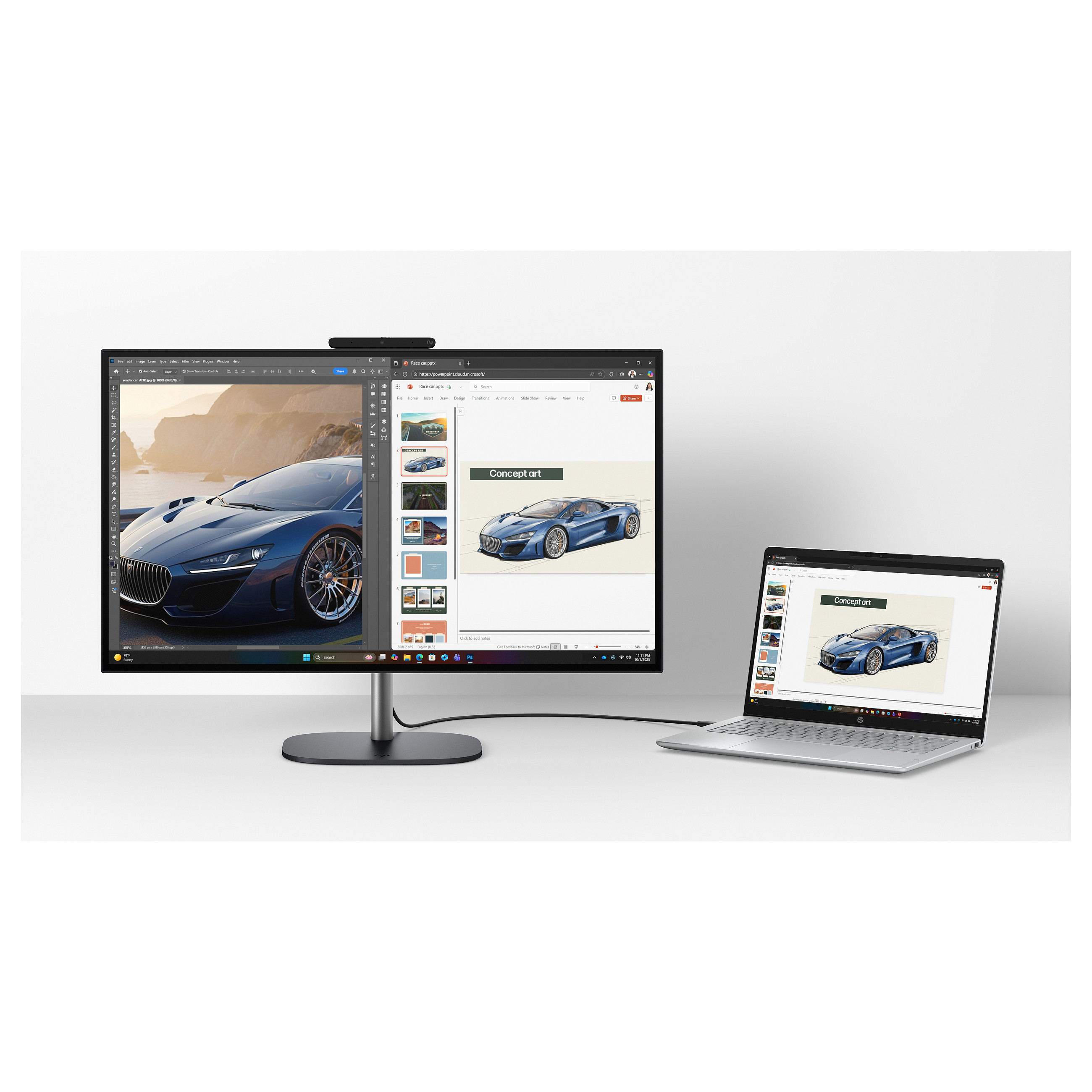 AIO HP OmniStudio X 27-cx0452ng 27 CU5 325/24GB/1TBSSD/W11 Home All in One PC-Systeme