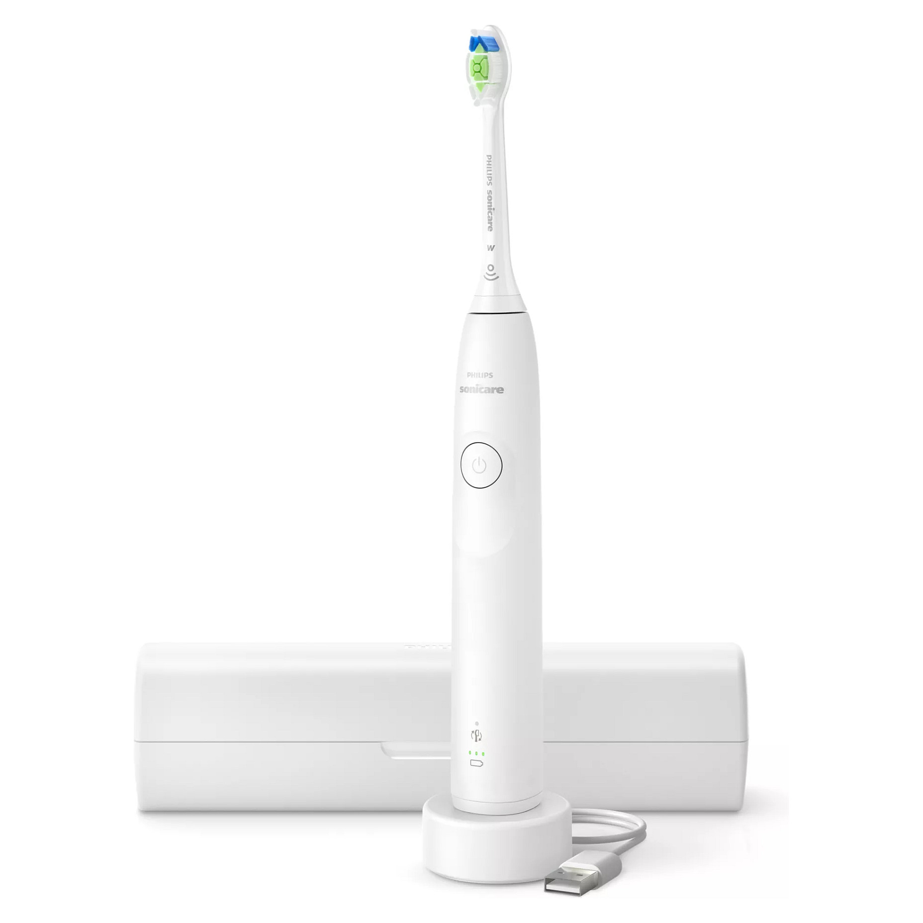 HX7108/02 Sonicare Series 5300 elektr. Zahnbrste, wei Körperpflege