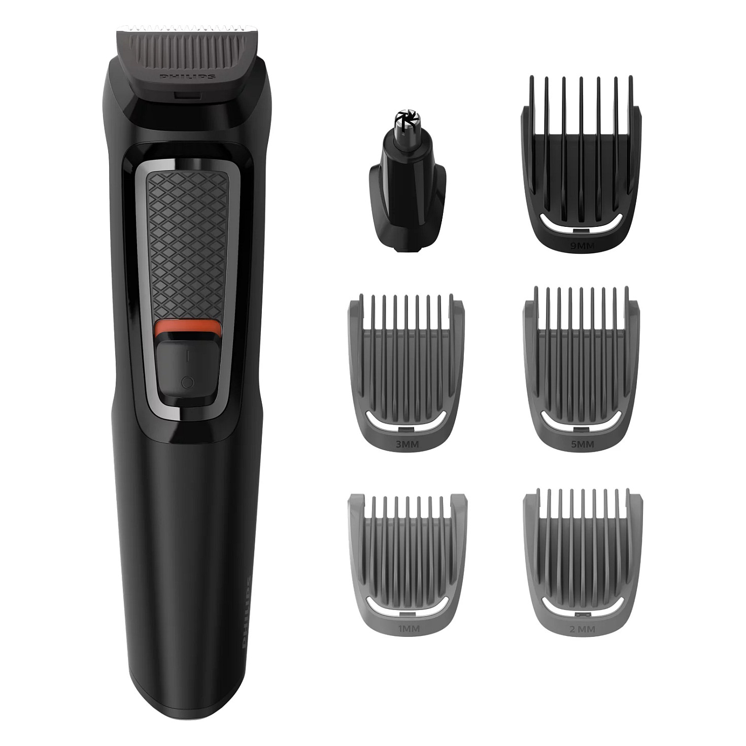 Multigroom Series 3000 MG3721-14 Black Hair Clipper Multi-Purpose Kit Körperpflege