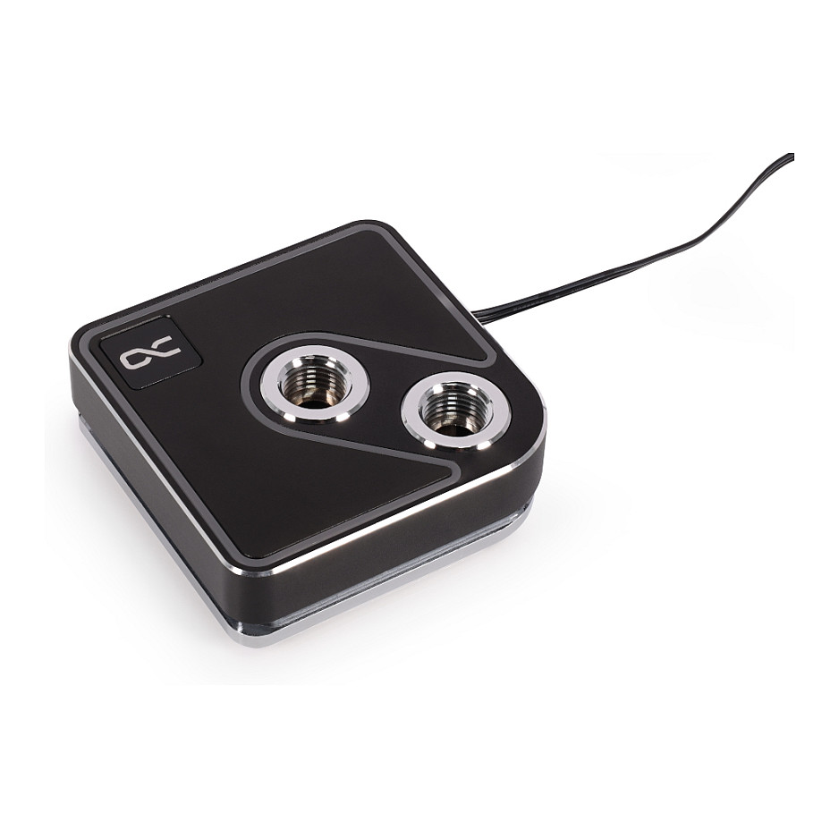 K Alphacool Core 1 Aurora CPU-Kühler, ARGB - Schwarz