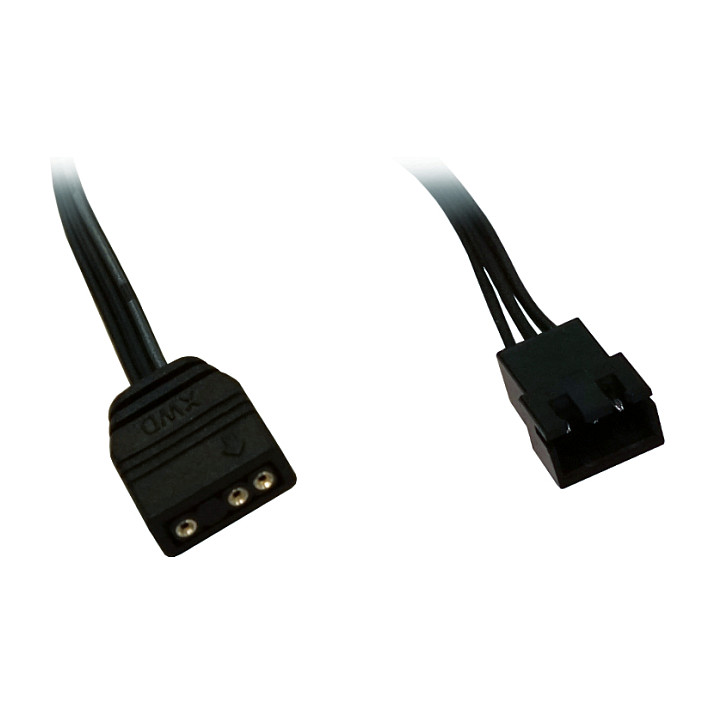 Alphacool Verbindungskabel 3Pin auf 3pol Digital RGB - 15cm