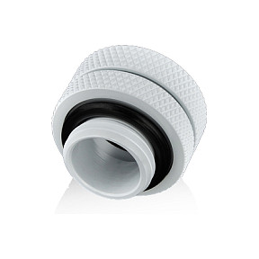 Bitspower Multi-Link Adapter Anschluss gerade G1/4 Zoll AG auf 12mm AD Hardtube - weiß