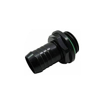 Bitspower Anschluss gerade G1/4 Zoll AG auf 11mm ID - schwarz matt Gehäusezubehör