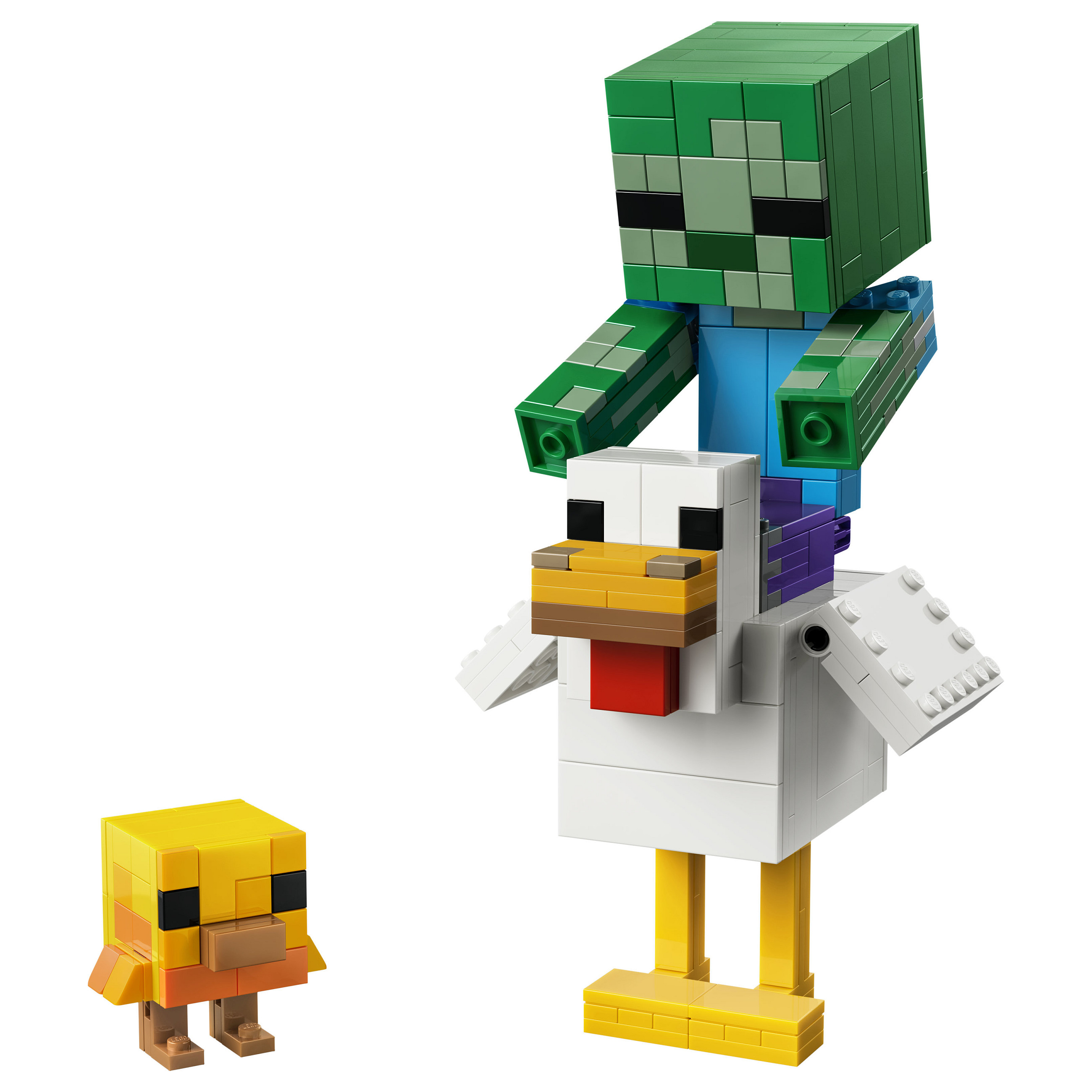 21582 21582 Minecraft Hhnerreiter
