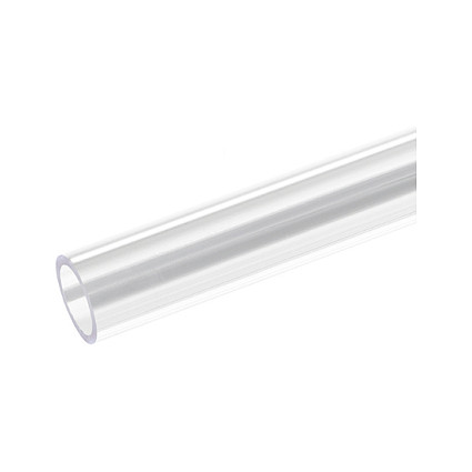 Bitspower None Chamfer PETG Link Tube 14/11mm, 100cm - transparent Gehäusezubehör