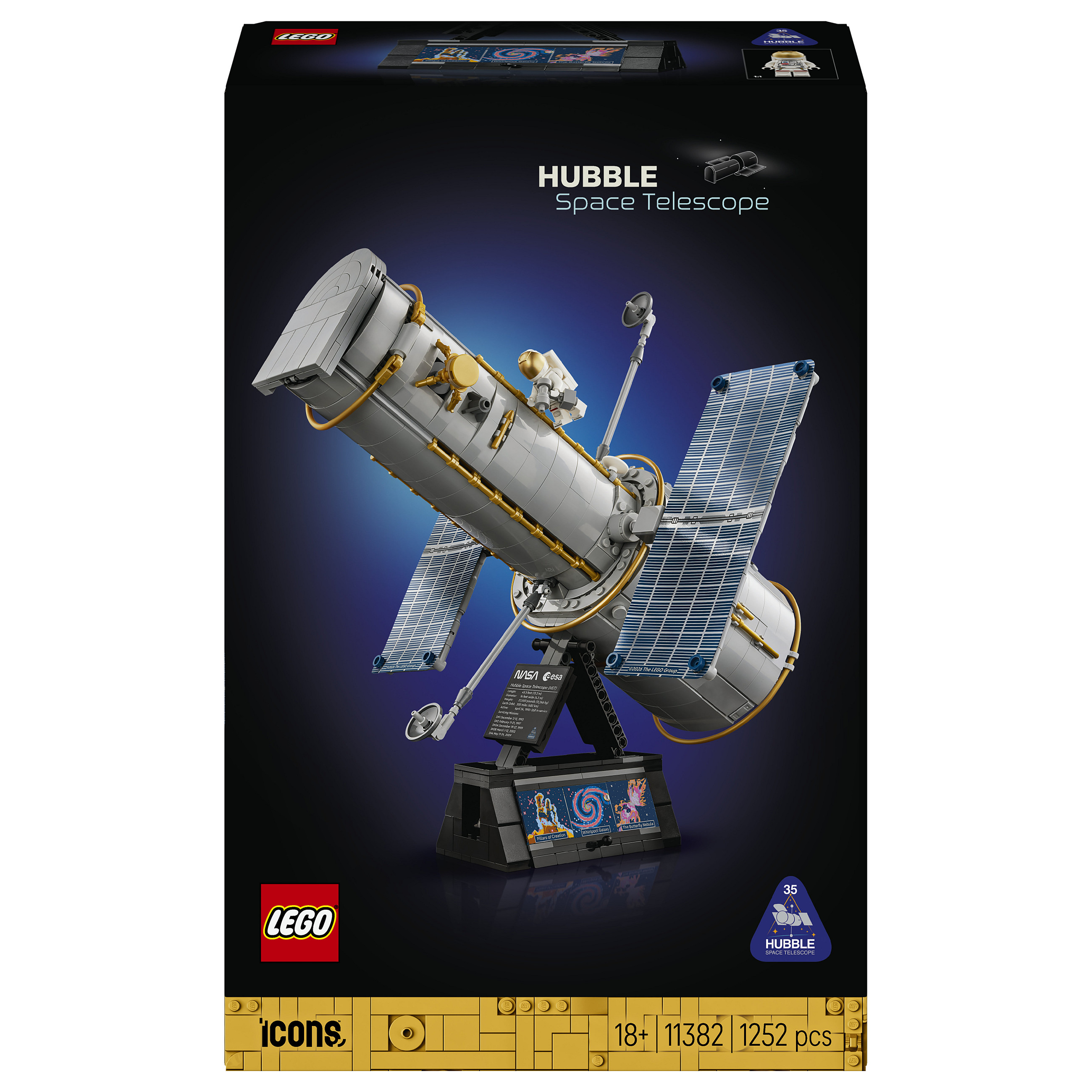 11382 Icons Hubble-Weltraumteleskop