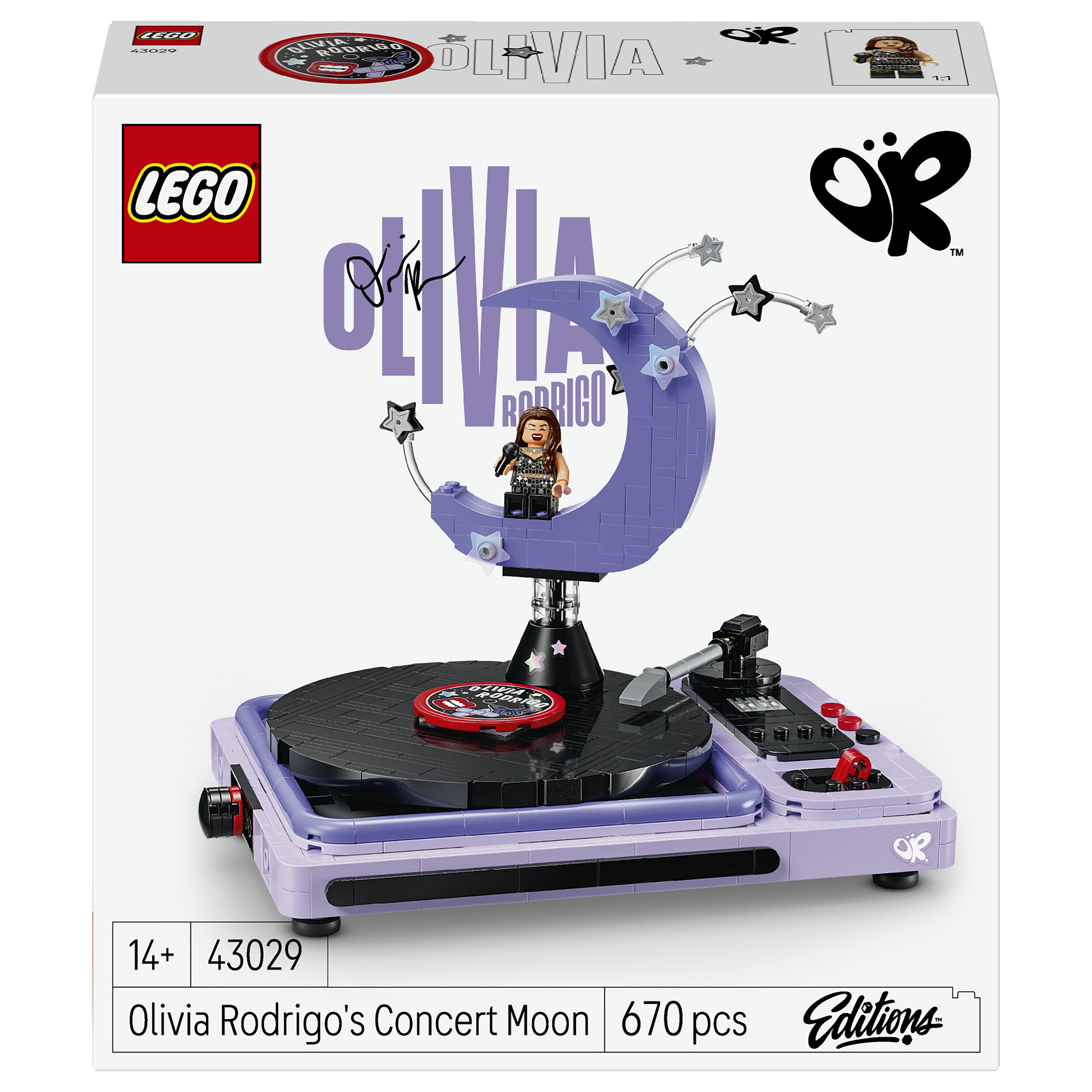 43029 Editions Olivia Rodrigos Konzertmond