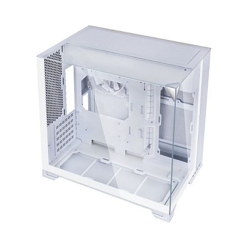 Lian Li O11 Vision-M PC-Gehäuse, Micro-ATX, Tempered Glass - weiß Midi-/Mini-Tower