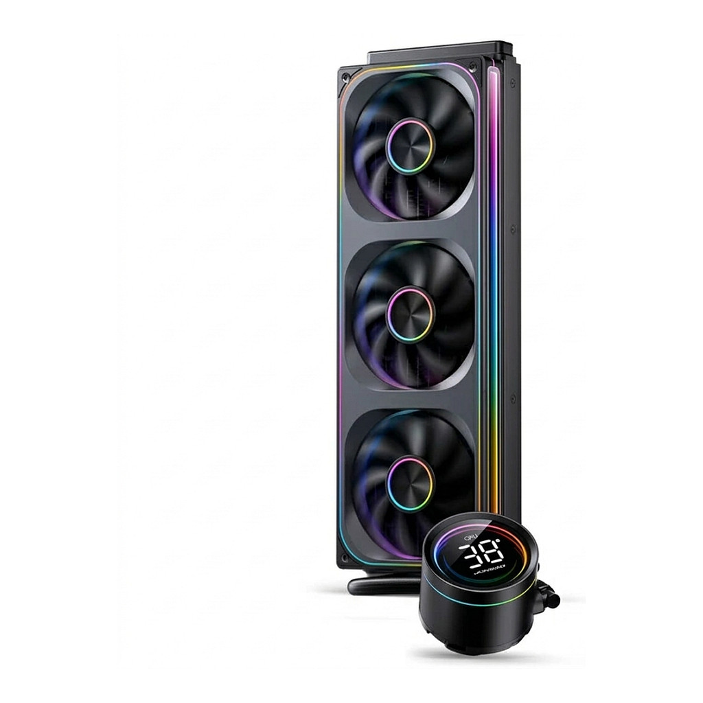 K Jonsbo TH-360 AiO Wasserkühlung, ARGB, Segmentanzeige - 360mm, schwarz
