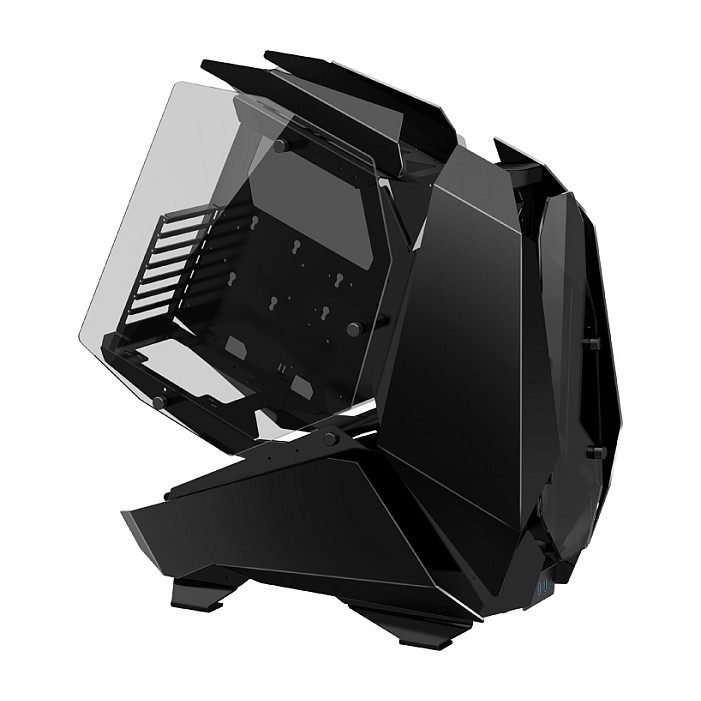 Jonsbo MOD5 Big-Tower Showcase, Tempered Glass - schwarz