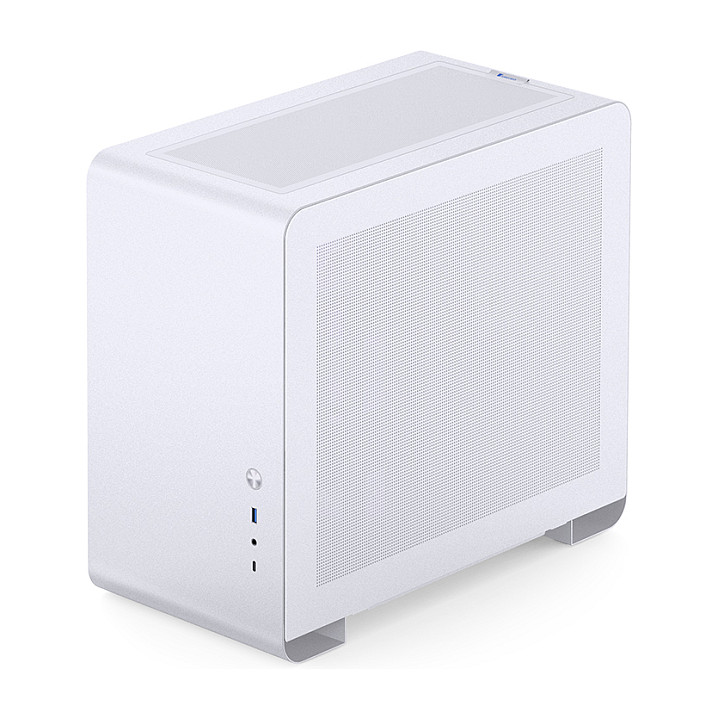 Jonsbo U4 Mini Micro-ATX-Gehäuse, Tempered Glass - weiß