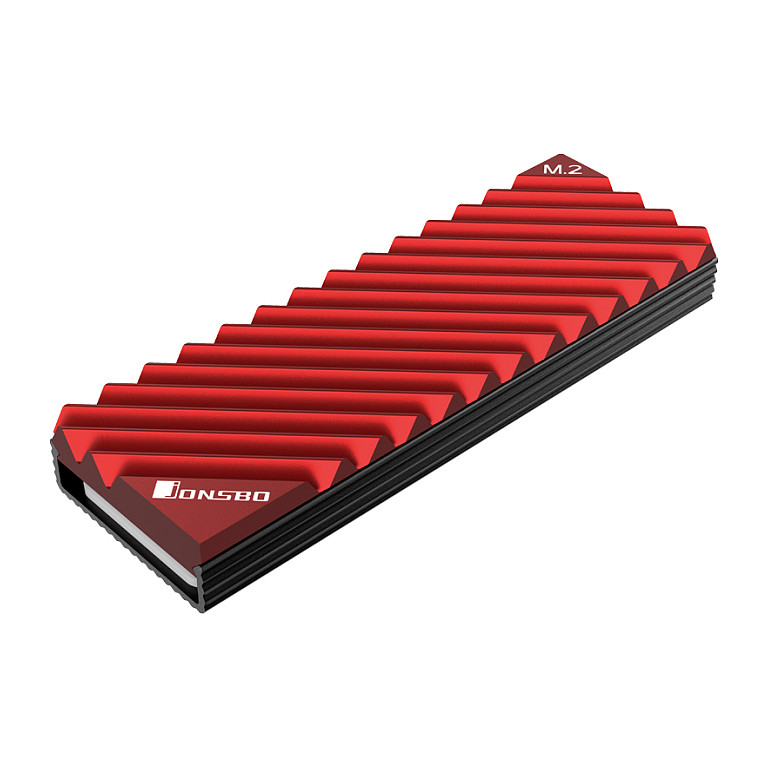 Jonsbo M.2-3 M.2 SSD Kühlkörper - rot