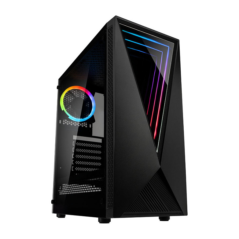 Kolink Void RGB Midi-Tower - schwarz Window Midi-/Mini-Tower