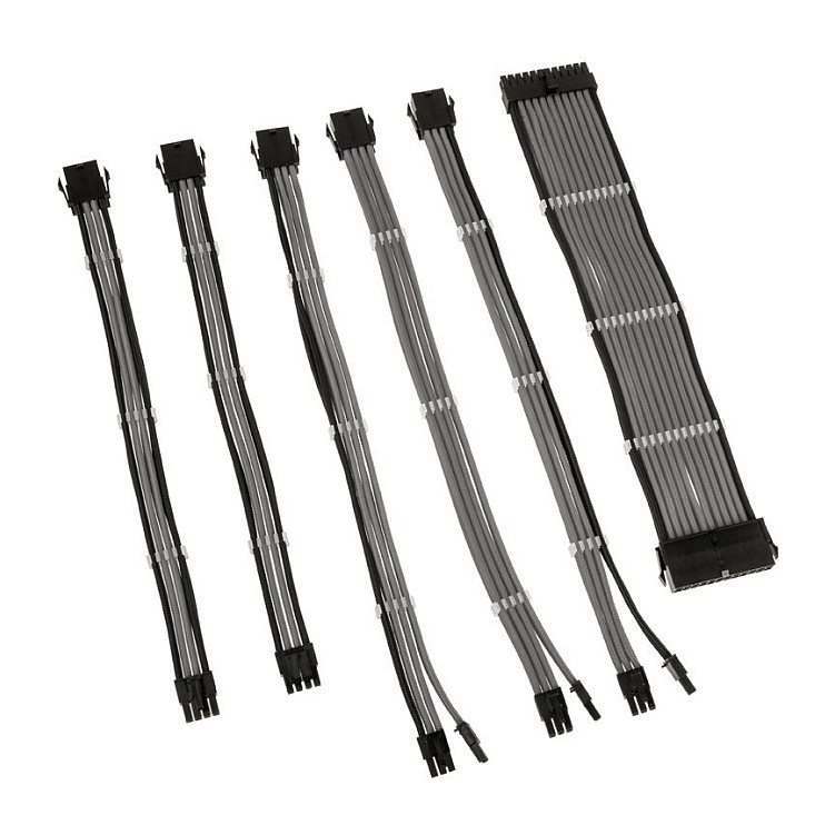 Kolink Core Adept Braided Cable Extension Kit - Grey