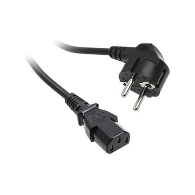 Kolink Netzkabel SchuKo auf Kaltgerätestecker C13 - 1,8m