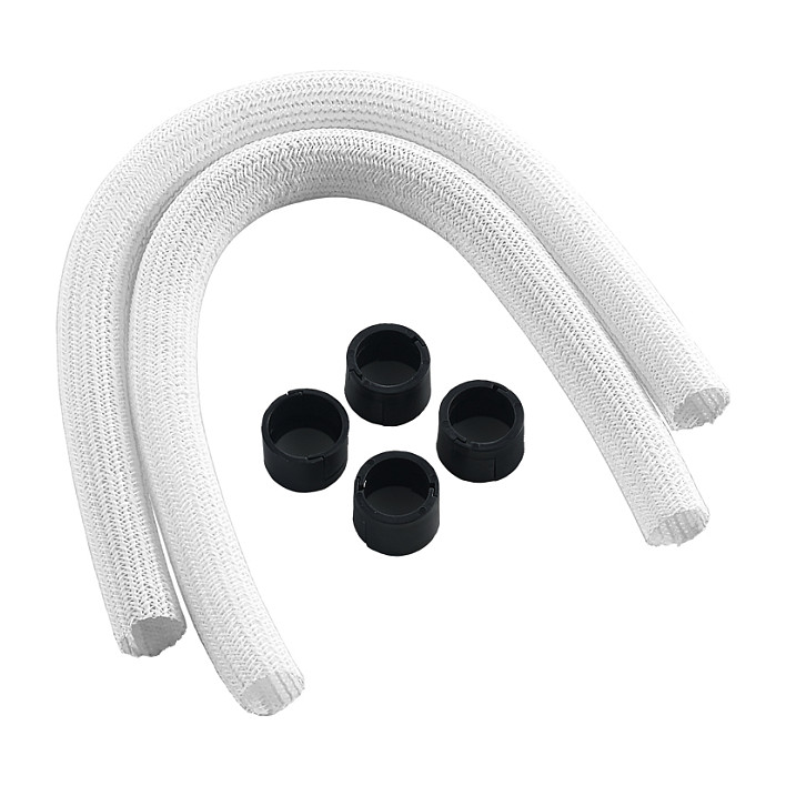 K CableMod AIO Sleeving Kit Series 1 für Corsair Hydro Gen 2 - weiß