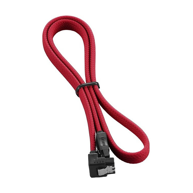 CableMod ModMesh Right Angle SATA 3 Cable 60cm - rot
