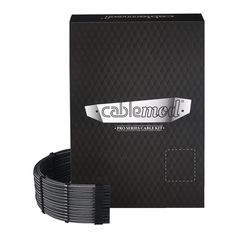 CableMod C-Series PRO ModMesh Cable Kit für Corsair AXi/HXi/RM (Yellow Label) - carbon