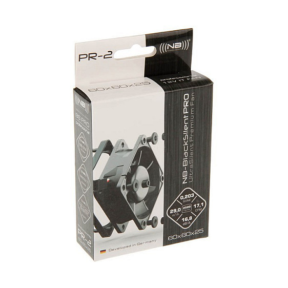 Noiseblocker BlackSilent Pro Fan PR-2 - 60mm