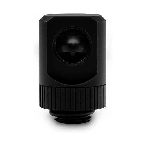 EK Water Blocks EK-Torque Adapter 90 Grad G1/4 Zoll AG auf G1/4 Zoll IG - drehbar, schwarz