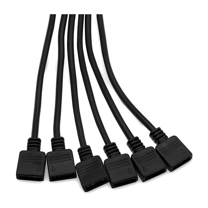 Water Blocks EK-D-RGB 6-Fach D-RGB Splitterkabel