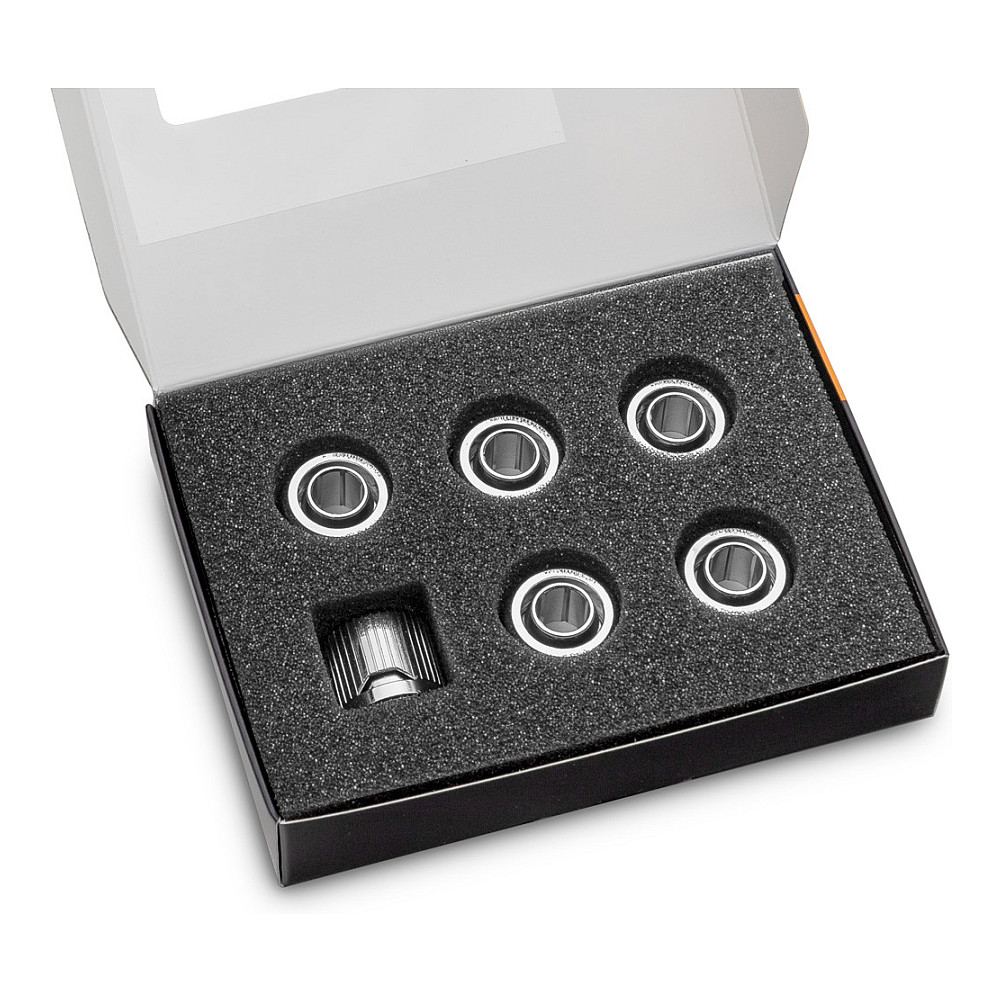 EK Water Blocks EK-Quantum Torque STC 10/13 - 6er-Pack, silber