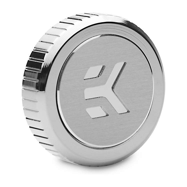 EK Water Blocks EK-Quantum Torque Verschlussstopfen G1/4 Zoll - mit EKWB Logo, Nickel Gehäusezubehör