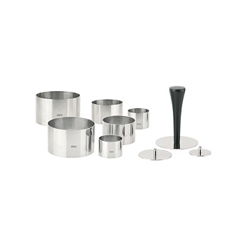 Speiseformer Set, 10 Teile Inox Haushaltskleingeräte
