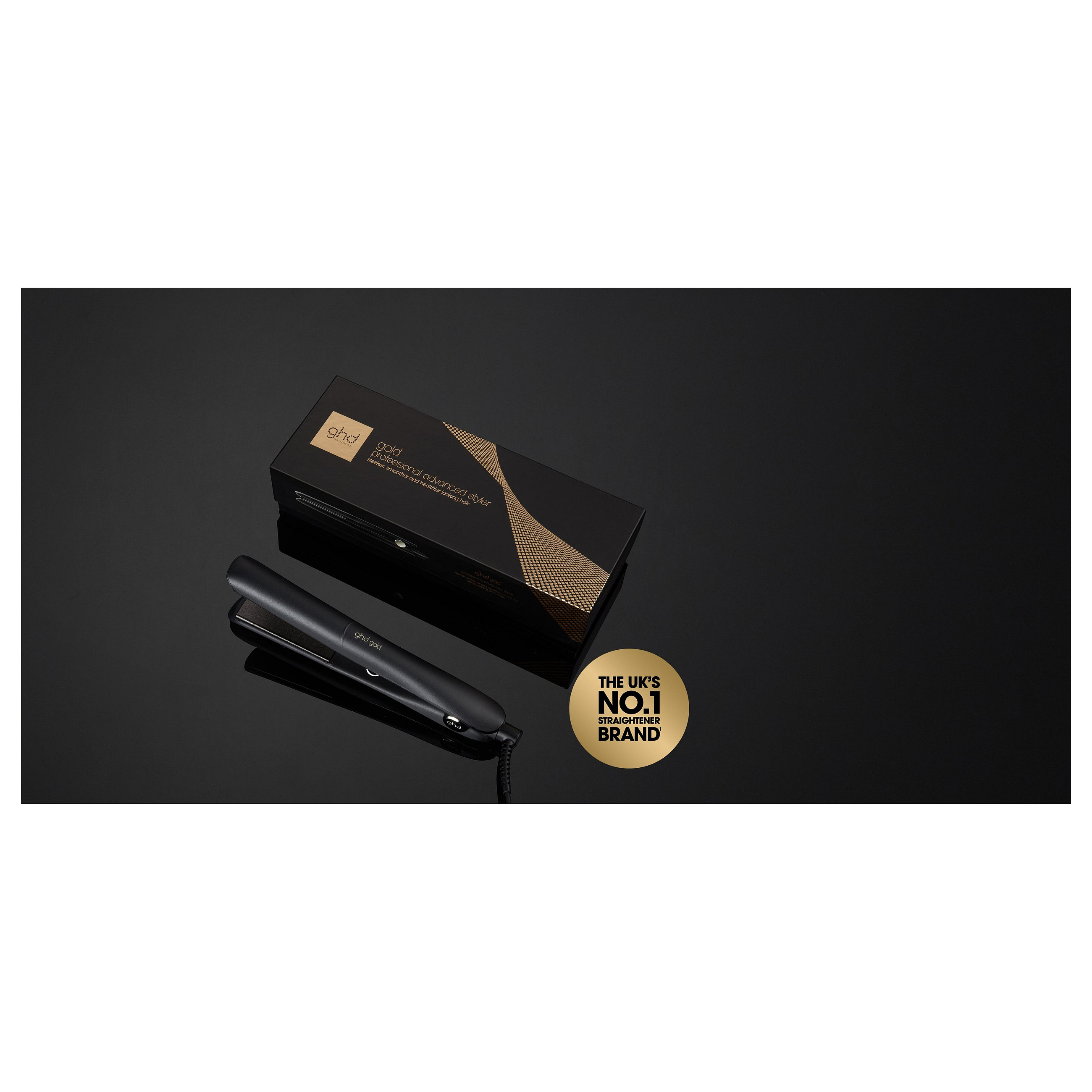 Gltteisen gold styler schwarz