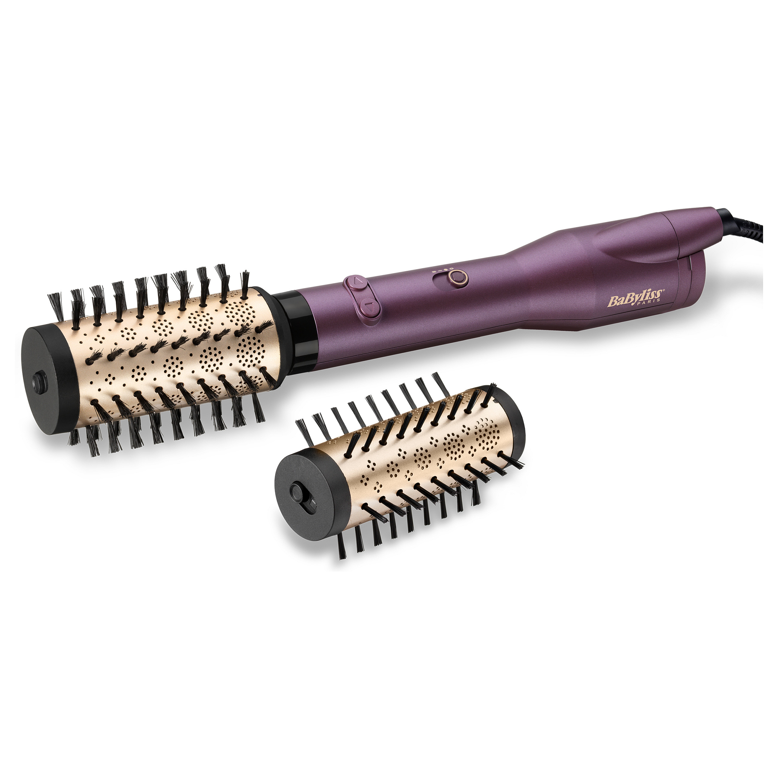 Rotating Hot Air Brush (AS950E) Big Hair Dual purple Körperpflege