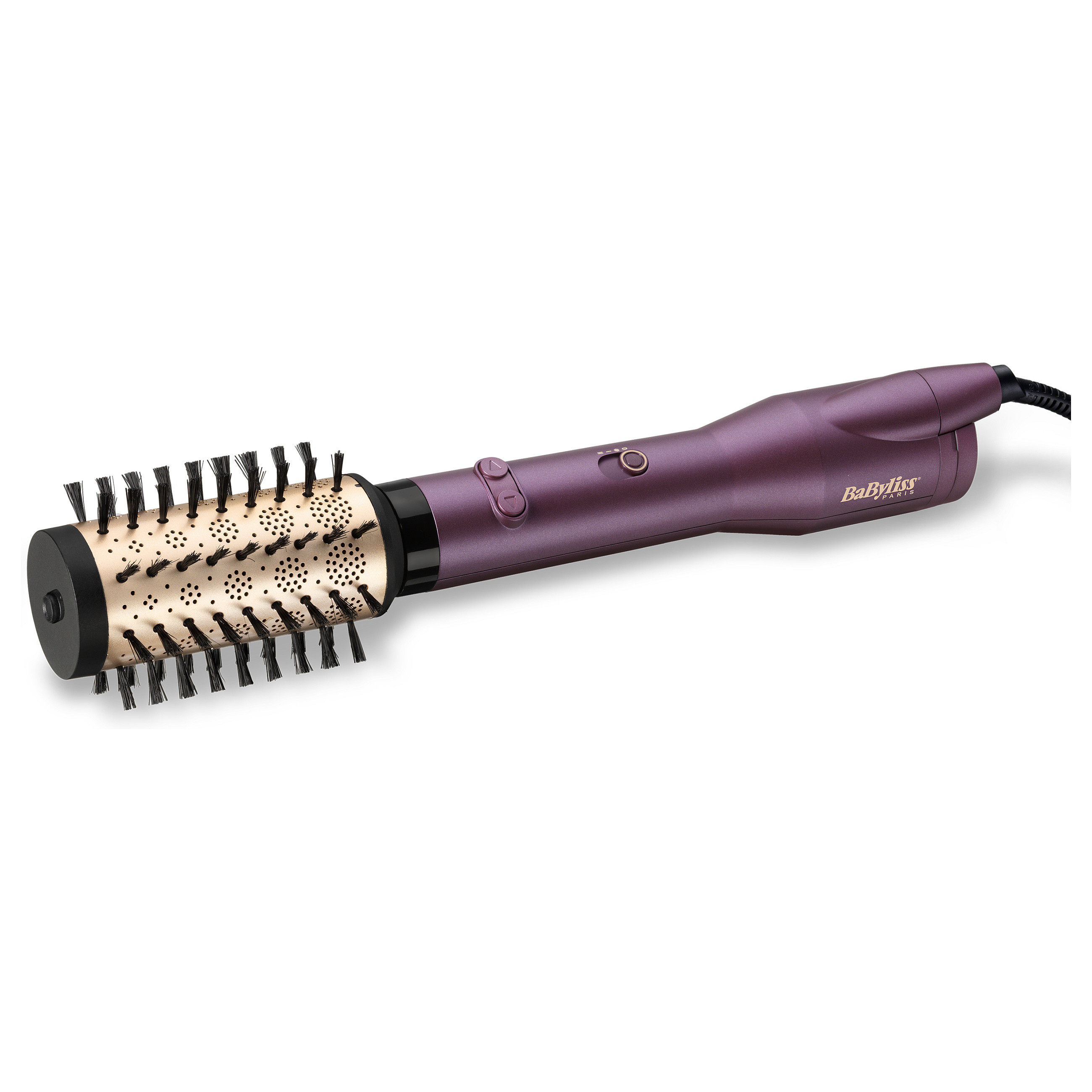 Rotating Hot Air Brush (AS950E) Big Hair Dual purple