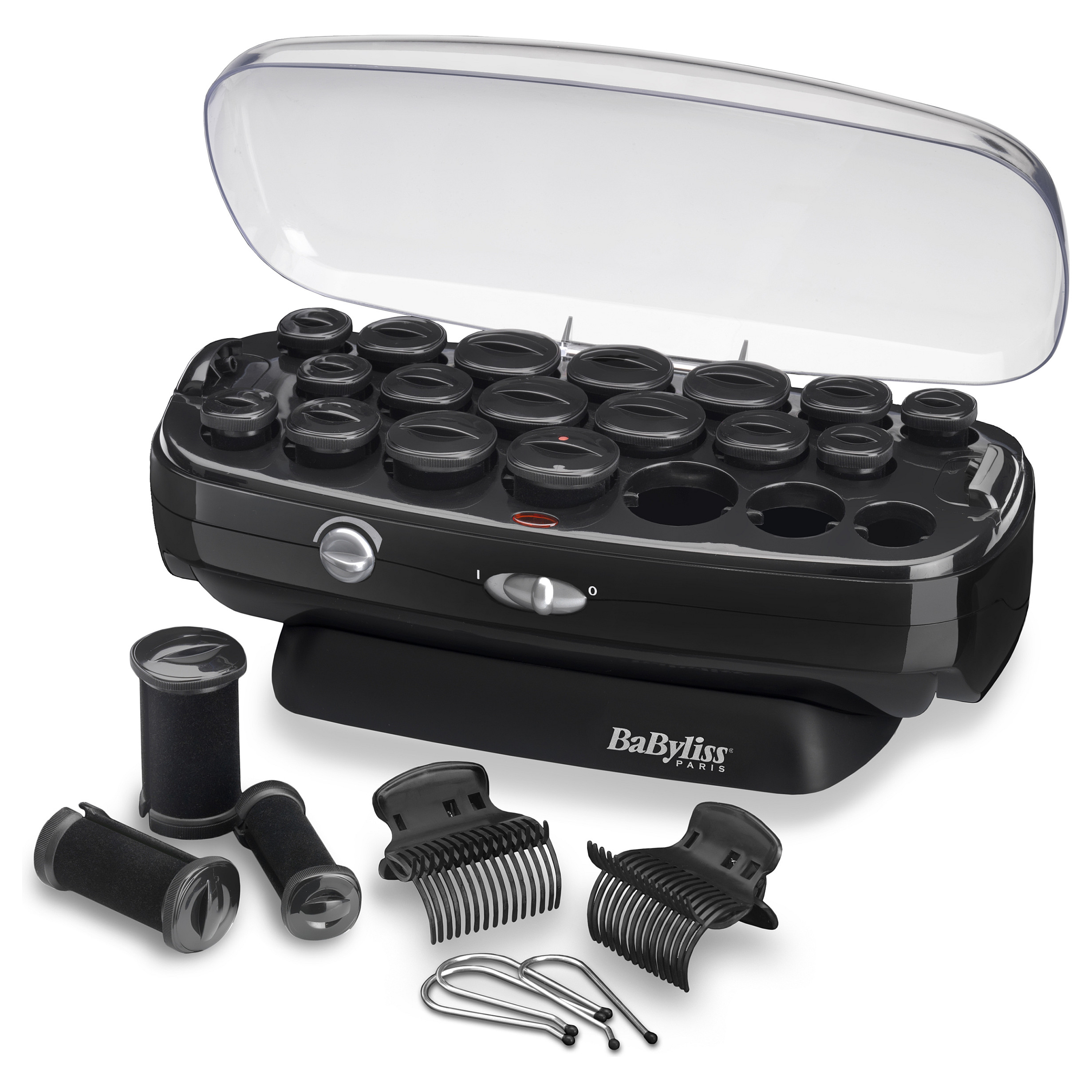 Heated Hair Rollers black Schwarz (RS035E) Körperpflege