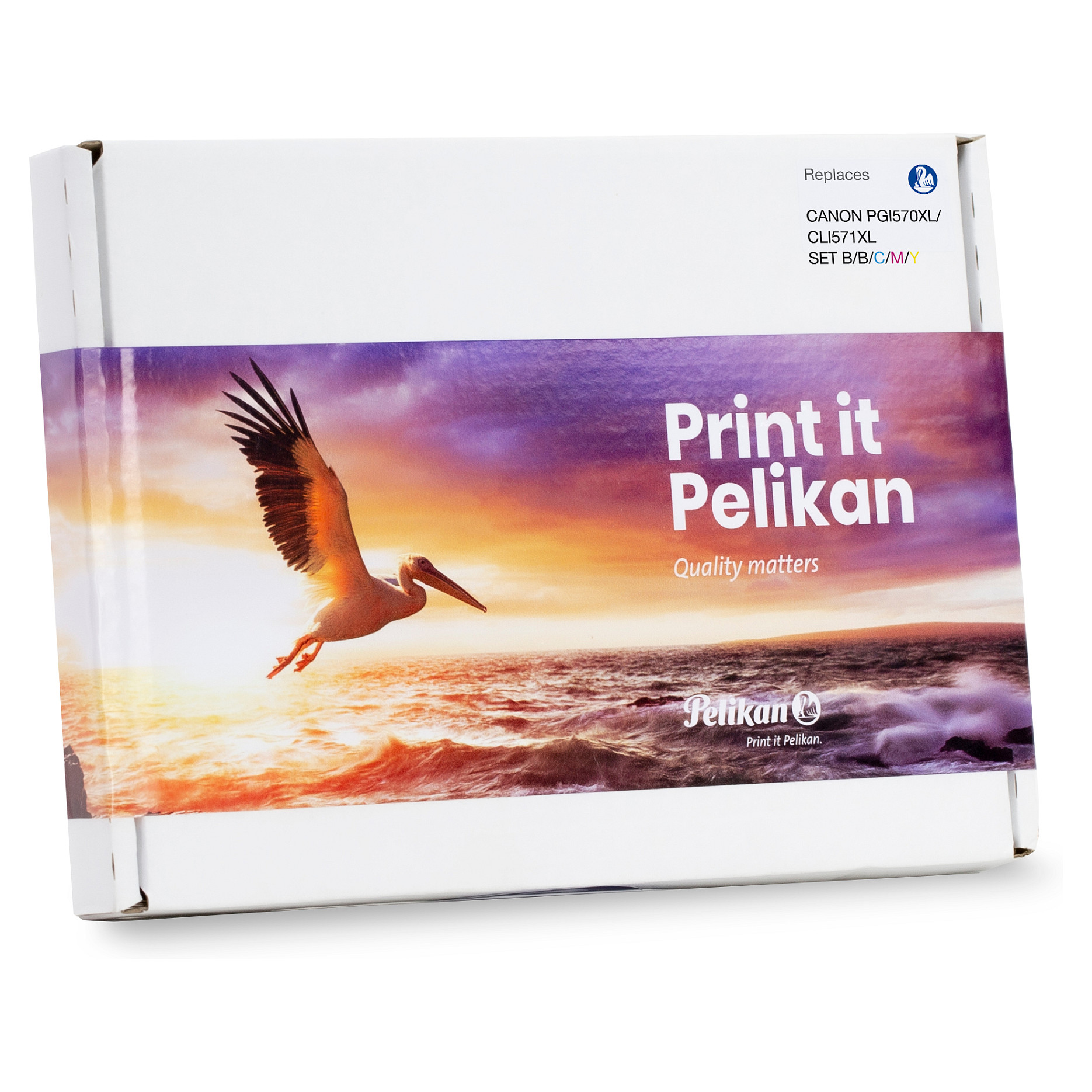 Pelikan Toner Canon CLI 570XL/571XL Multi-Pack B/B/C/M/Y