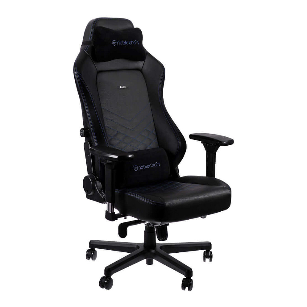 noblechairs HERO Gaming Stuhl - schwarz/blau Gaming-Stühle