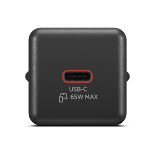 N Lenovo 65W Mini USB-C GaN Ladegerät/ Netzteil Schwarz, 1x USB-C